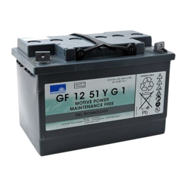 Sonnenschein GF12 051 YG-1 GEL batteri 51Ah